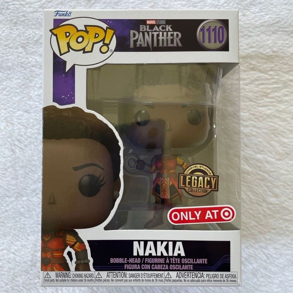 Funko Pop Marvel Black Panther Nakia Legacy Collection Target Exclusive #1110